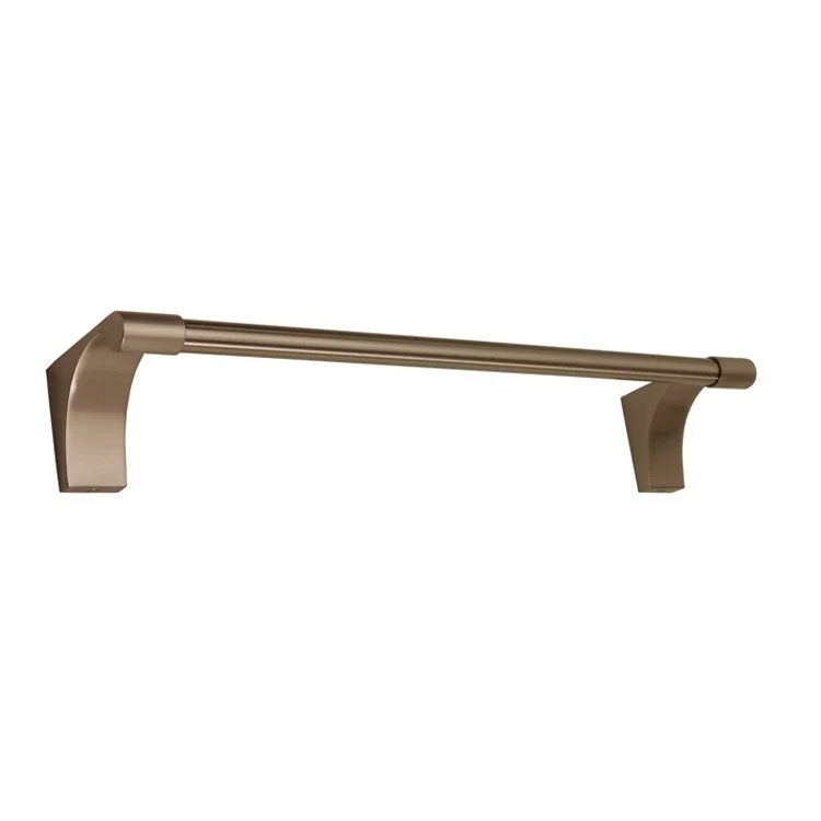 Towel Bar Luna 18 Inch Satin Brass 2-3/4 Inch - Frankwebs