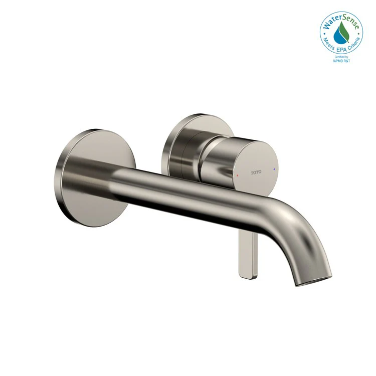 Lavatory Faucet GF Wall Mount Long 1 Lever ADA CALGreen/WaterSense Polished Nickel 1.2 Gallons per Minute - Frankwebs