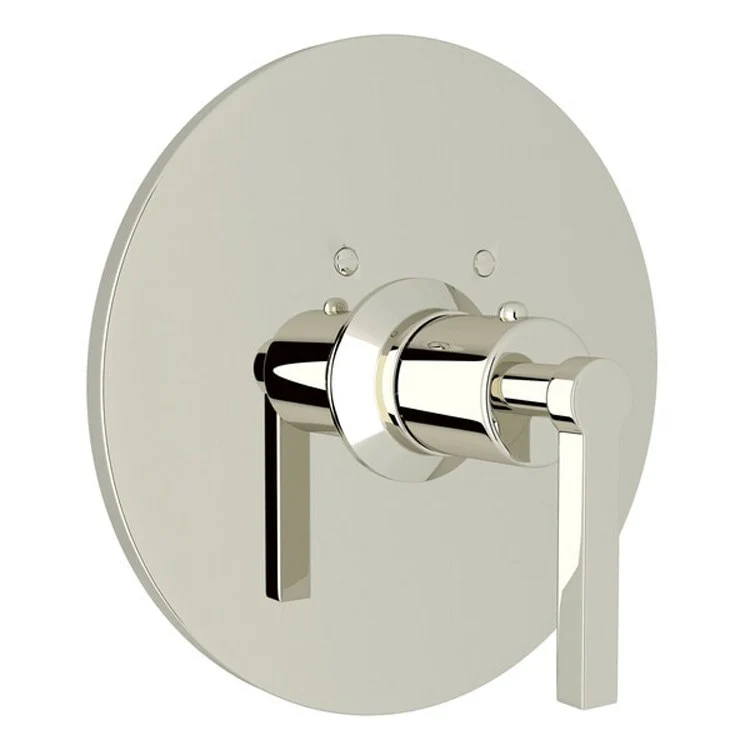 Thermostatic Trim Lombardia 3/4 Inch Without Volume Control 1 Metal Lever Polished Chrome 12 Gallons per Minute Brass - Frankwebs