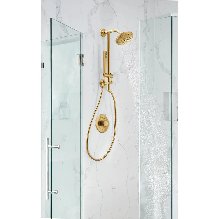 Handshower Arris Replacement Eco-Performance Brushed Gold 1 Function 1.75 Gallons per Minute - Frankwebs