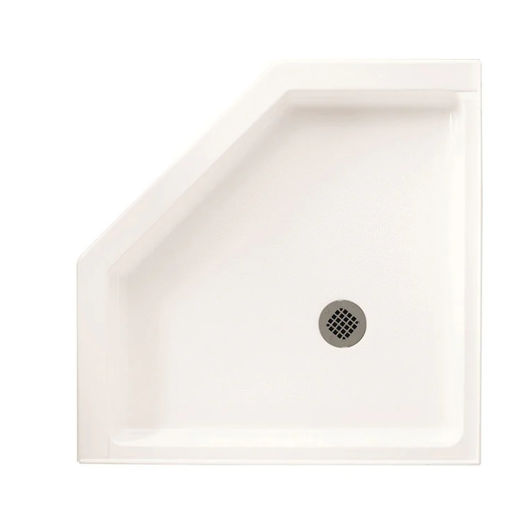 Shower Base Veritek Veritek Neo-Angle White 38 Inch Veritek Center - Frankwebs