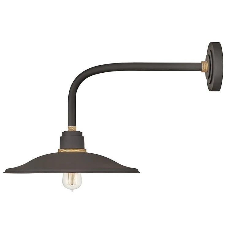 Foundry Single-Light Large Outdoor Wall Sconce - Frankwebs