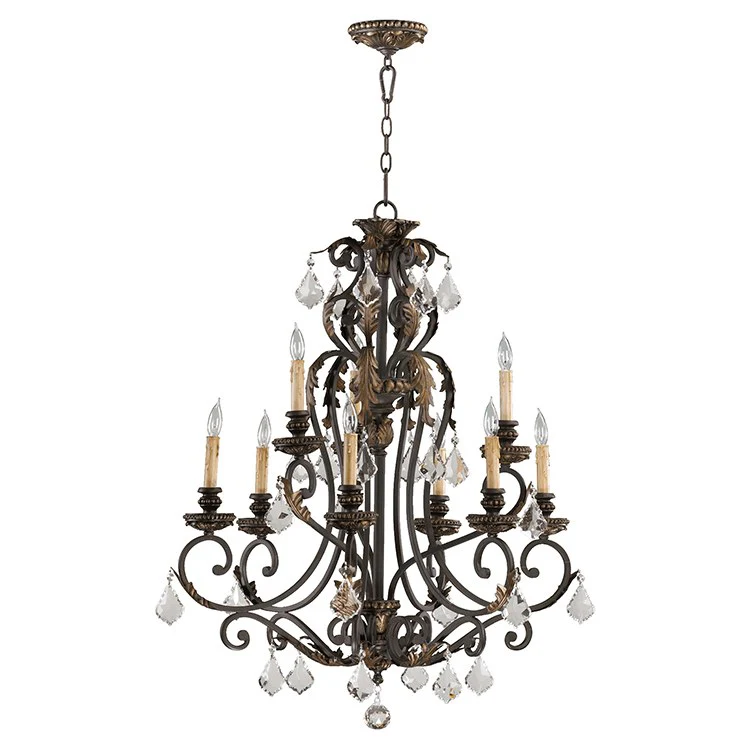Rio Salado Nine-Light Two-Tier Chandelier - Frankwebs