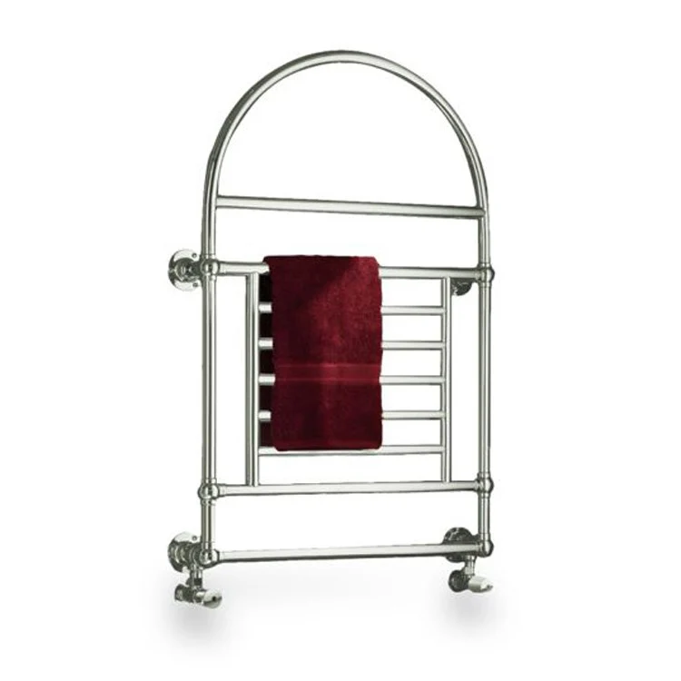 Towel Warmer Bala Hydronic Less Valve 1320 British Thermal Unit per Hour 28 x 43 Inch Chrome Brass - Frankwebs
