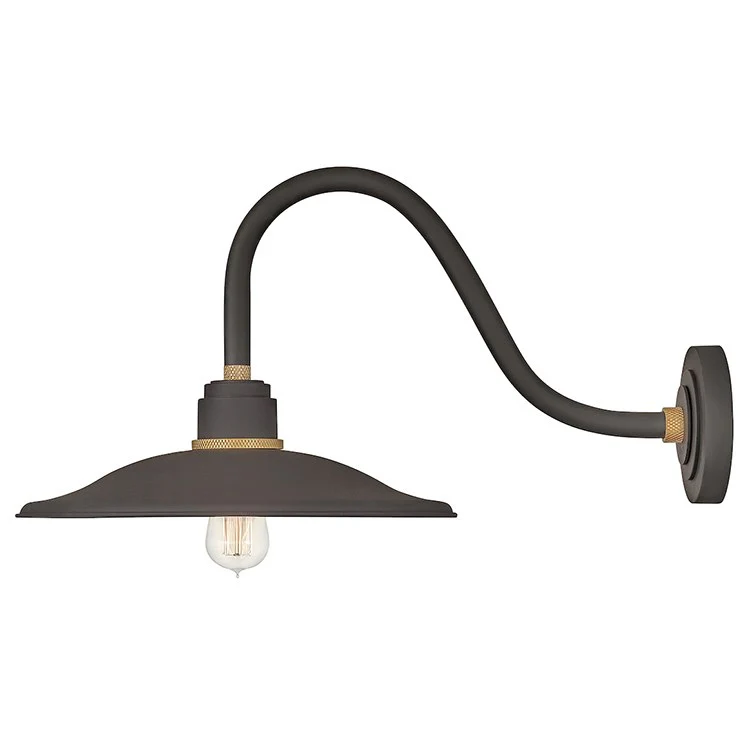 Foundry Single-Light Large Outdoor Wall Sconce - Frankwebs