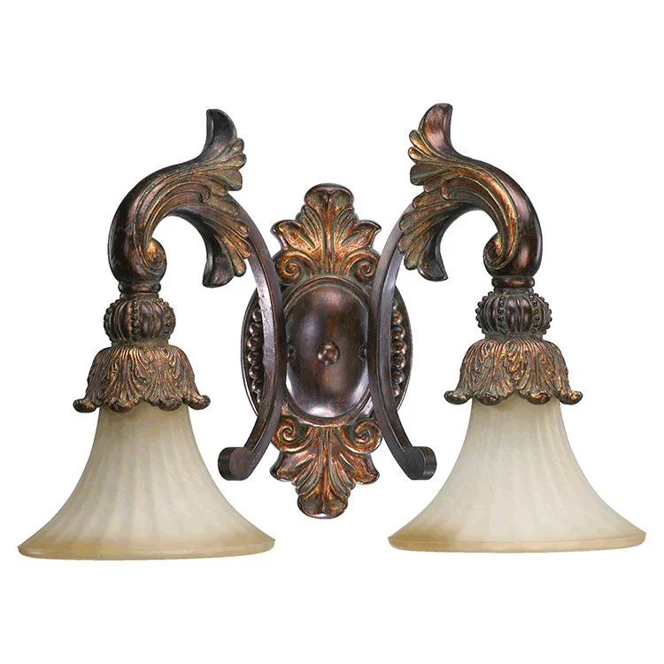 Madeleine Two-Light Bathroom Vanity Fixture - Frankwebs