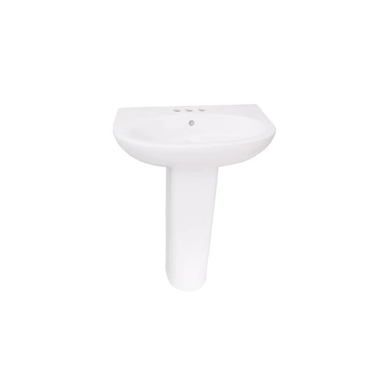 Pedestal White Infinity Vitreous China - Frankwebs