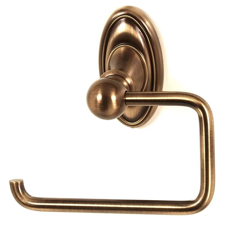 Toilet Paper Holder Classic Traditional Bath Single Post Satin Nickel 5-1/2 Inch 3-1/4 Inch Wall Mount - Frankwebs