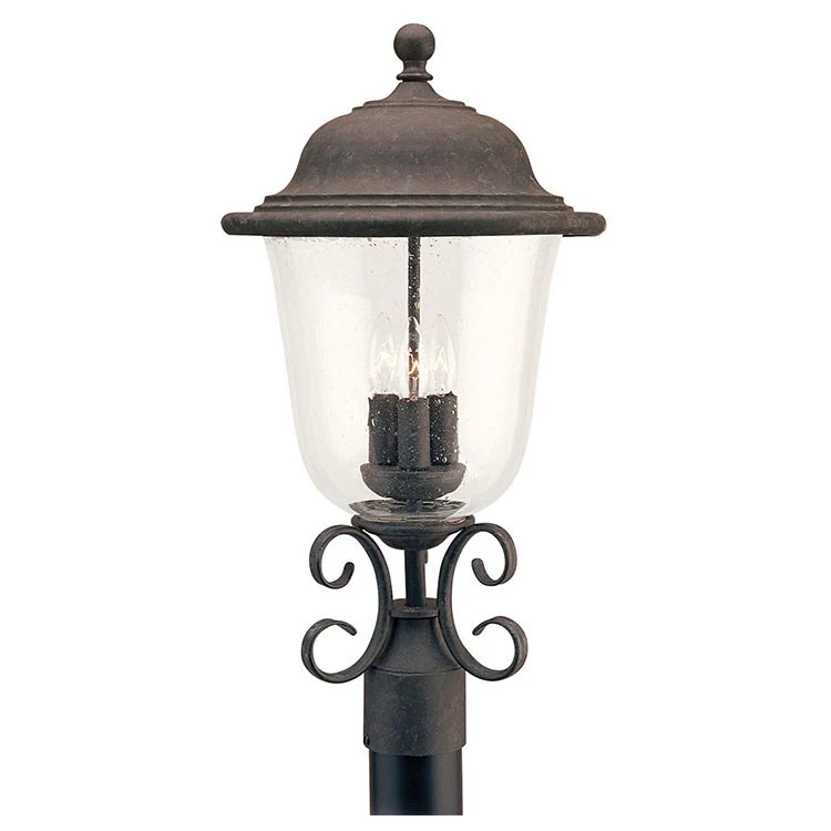 Trafalgar Three-Light LED Outdoor Post Lantern - Frankwebs