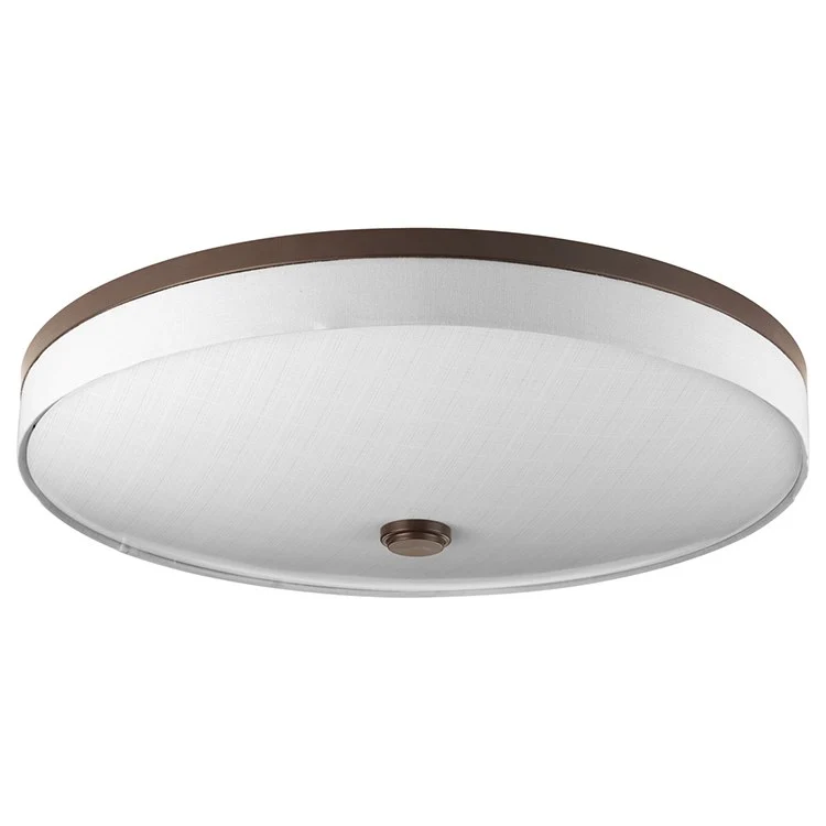 Weaver Three-Light LED Flush Mount Ceiling Light with AC LED Module - Frankwebs