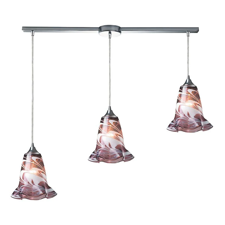Vestido Three-Light Linear Pendant - Frankwebs
