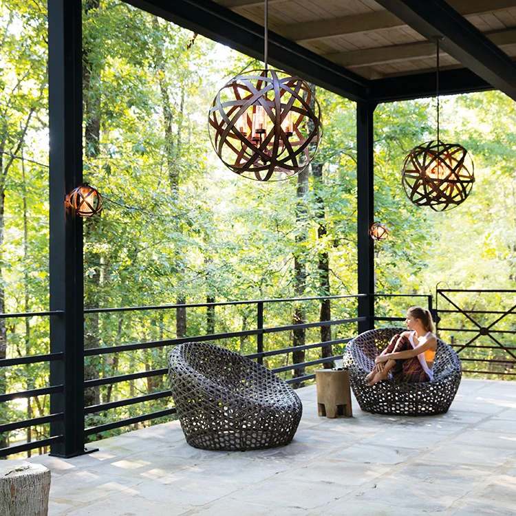 Carson Five-Light LED Globe Pendant - Frankwebs