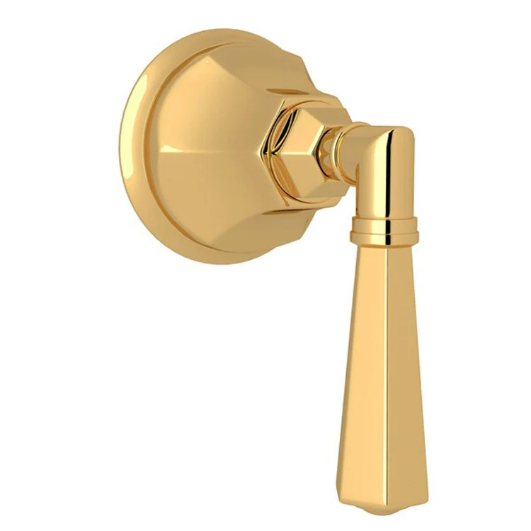 Volume Control Trim Palladian with Diverter 1 Lever Italian Brass - Frankwebs
