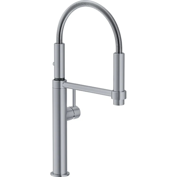 Kitchen Faucet Pescara Semi Pro 1 Lever Full Needle Polished Chrome 1.75 Gallons per Minute - Frankwebs