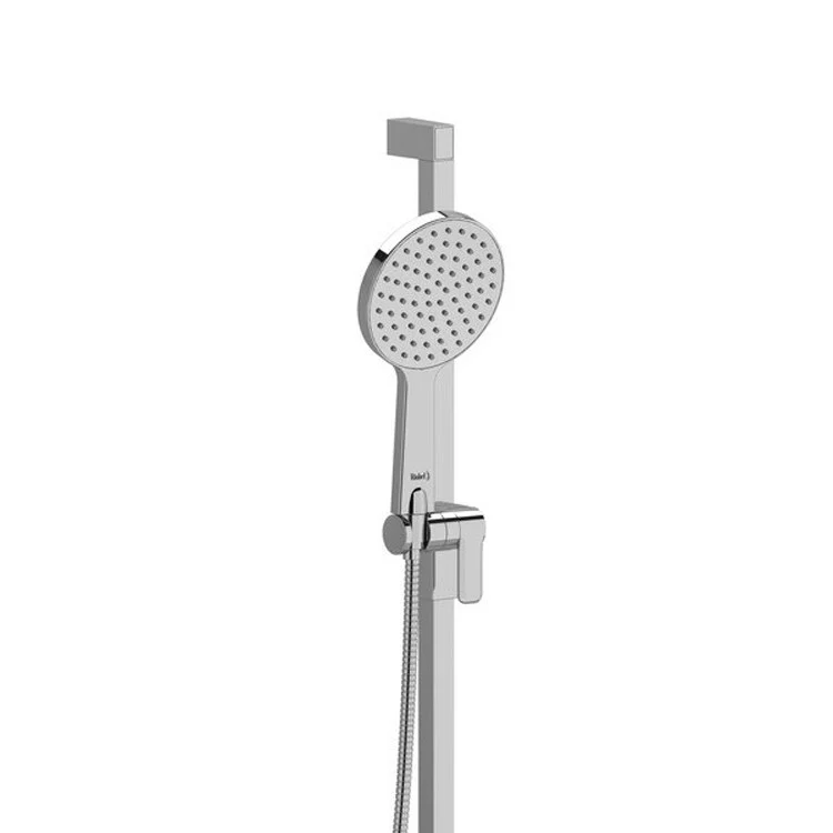 Handshower Set Round 1-Jet Chrome 1 Function 2.5 Gallons per Minute 30 Inch Slide Bar - Frankwebs