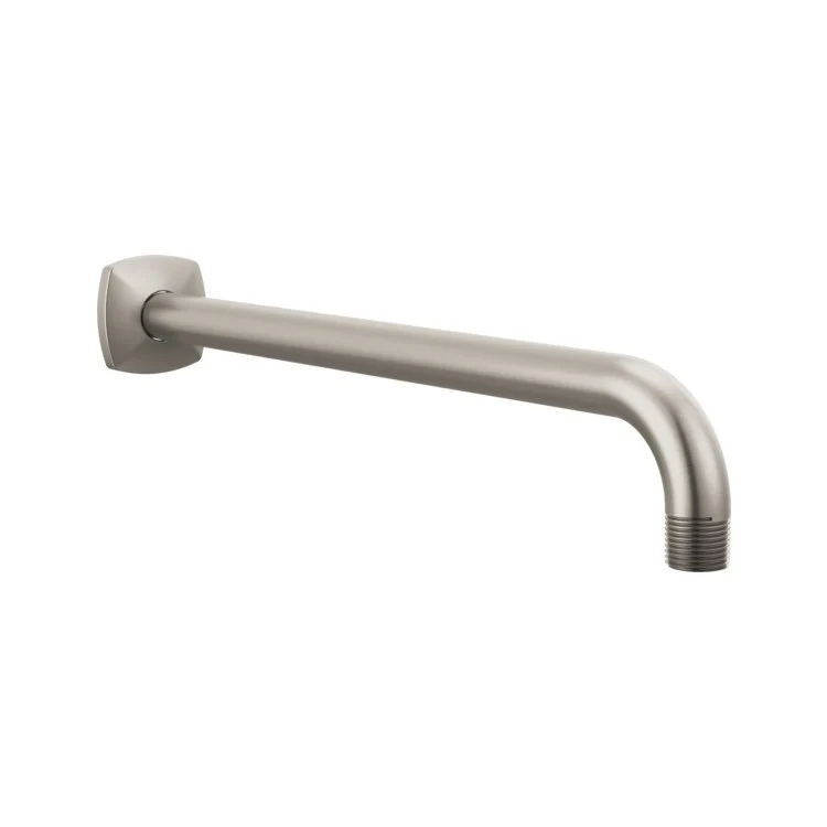 Shower Arm Allaria with Flange Brilliance Luxe Nickel 13 Inch 1/2