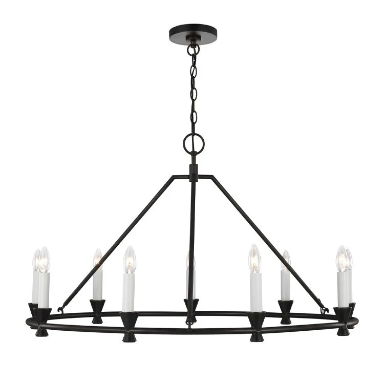 Keystone Nine-Light Chandelier by Chapman & Meyers - Frankwebs