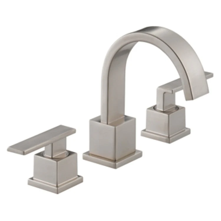 Vero Two Handle Widespread Bathroom Faucet with Drain - Frankwebs