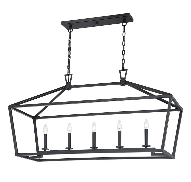 Townsend Five-Light Linear Chandelier - Frankwebs