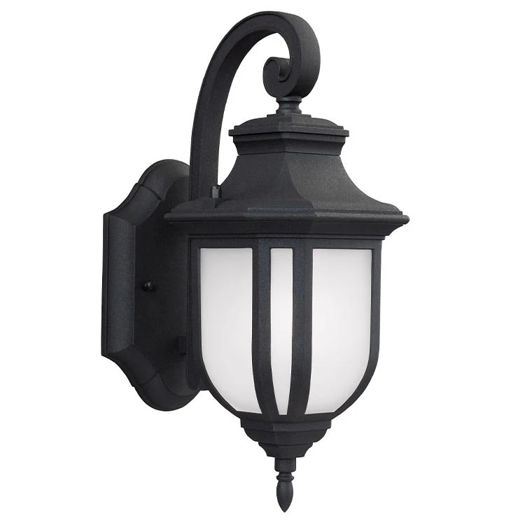 Childress Single-Light LED Small Outdoor Wall Lantern - Frankwebs