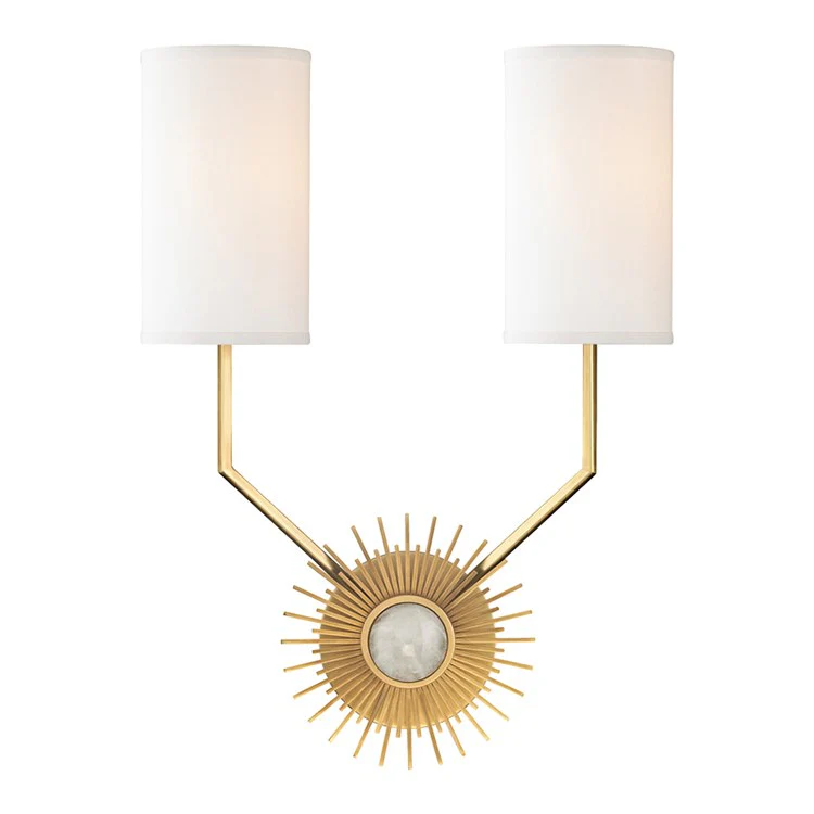 Borland Two-Light Wall Sconce - Frankwebs