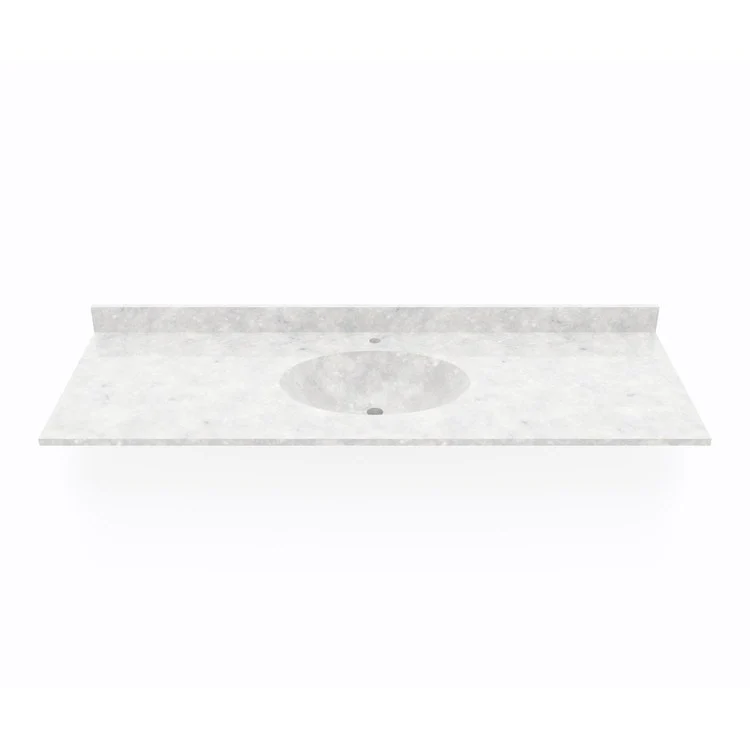 Vanity Top Chesapeake 61 x 22 Inch ADA Ice Swanstone - Frankwebs