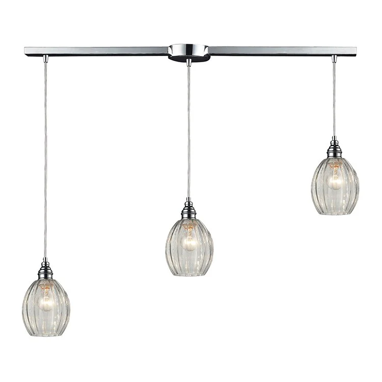 Danica Three-Light Linear Pendant - Frankwebs