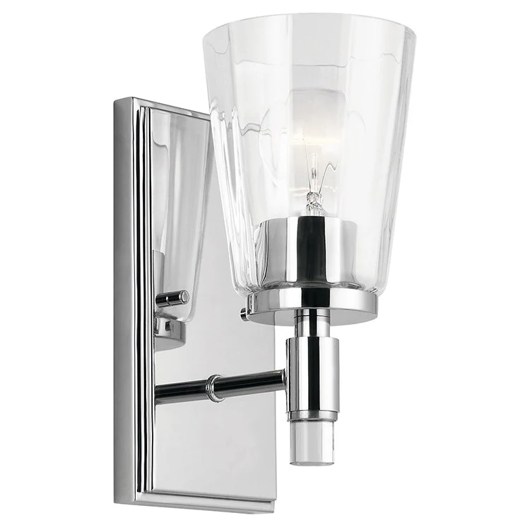 Audrea Single-Light Bathroom Wall Sconce - Frankwebs