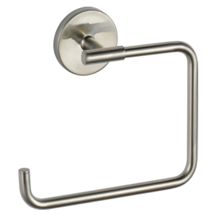 Towel Ring Trinsic Square Open Matte Black Zinc 2 Inch - Frankwebs