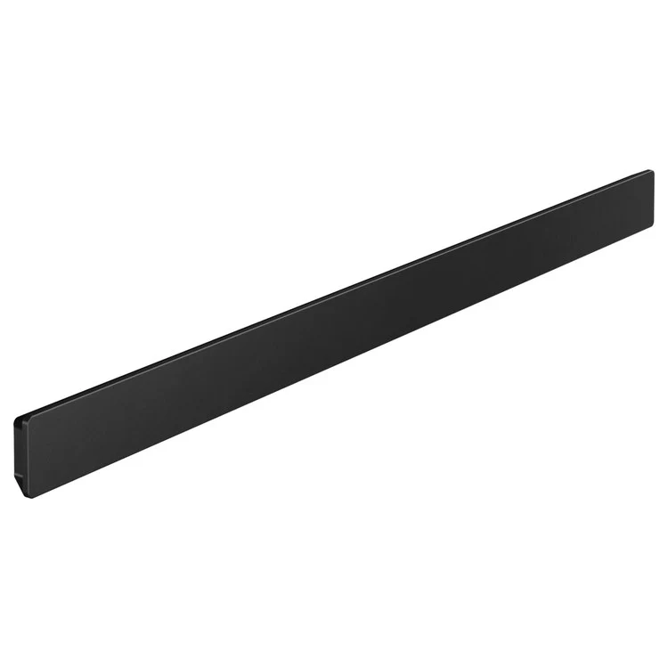 Wall Bar Concealed Fastening Matte Black 9-11/16W Inch Includes Gluing Set Metal - Frankwebs