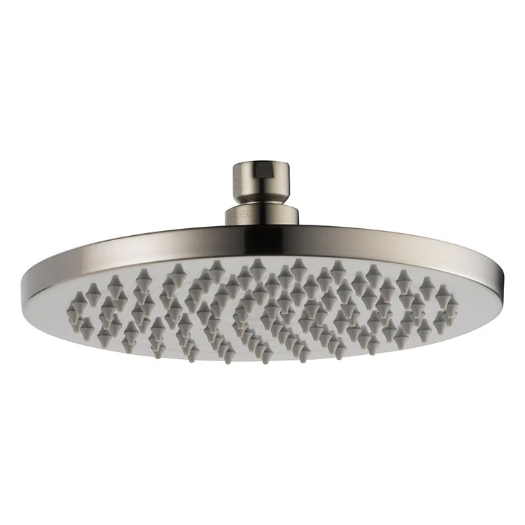 Showerhead Essential 1 Functions Rain Can Brilliance Black Onyx 7-7/8 Inch 1.75 Gallons per Minute Round Full Spray for Overhead Rain Can Orientation Only - Frankwebs