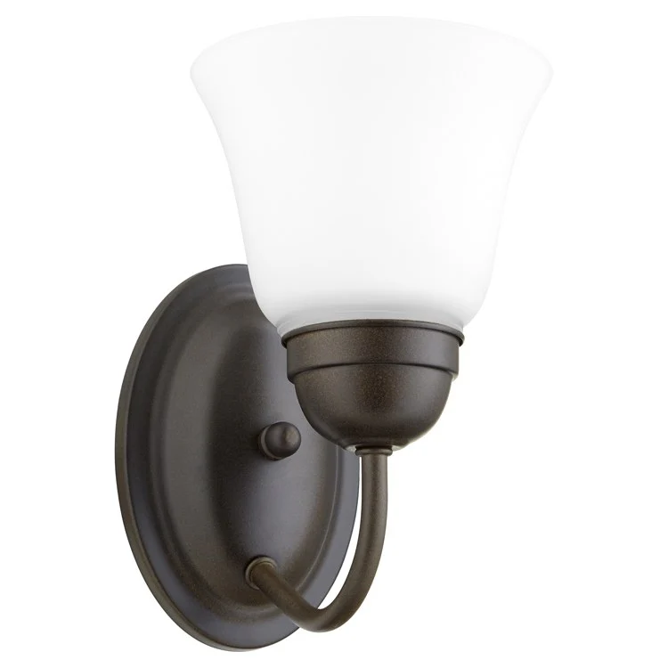 Fort Worth Single-Light Bathroom Wall Sconce - Frankwebs