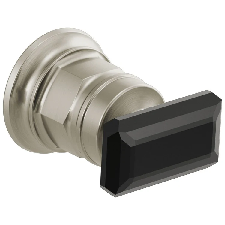 Handle Kit Invari Zinc 2 Crystal Knob Brilliance Luxe Gold/Black Crystal for Wall Mount Lavatory - Frankwebs