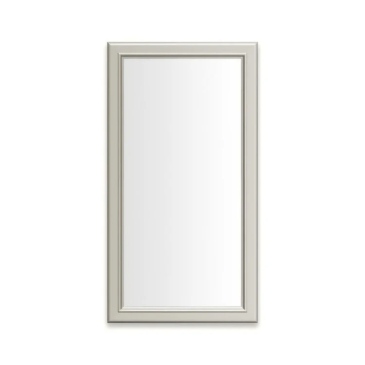 Medicine Cabinet Main Line 16 x 30 Inch 1 Doors Framed Mirror Vintage Brass Flat Top Bryn Mawr Frame Slow Close Hinges 4 Inch - Frankwebs
