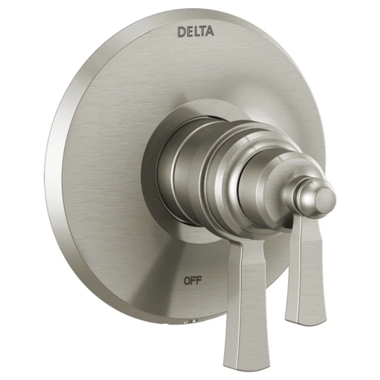 Valve Trim Dorval 17T TempAssure Wall Mount 1 Lever Brilliance Champagne Bronze ADA for MultiChoice Universal Rough Valve R10000 Series - Frankwebs