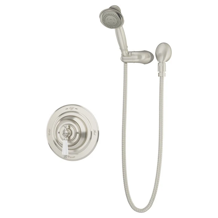 Handshower Trim Carrington Round 1 Lever Polished Chrome ADA 3 Function 1.5 Gallons per Minute - Frankwebs