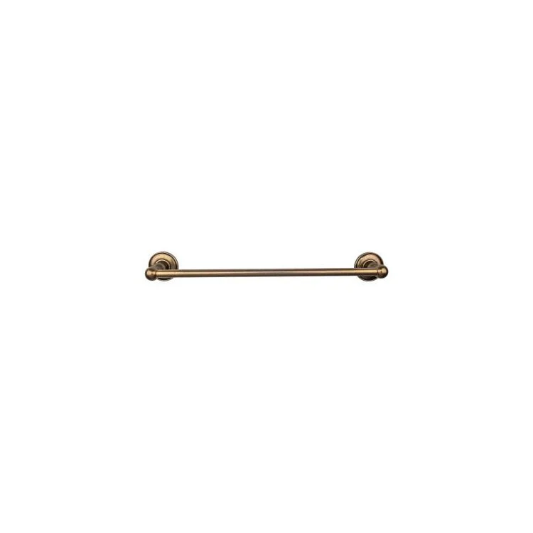 Towel Bar Edwardian 30 Inch Beaded Backplate Polished Chrome Zinc Alloy for Bath Hardware - Frankwebs