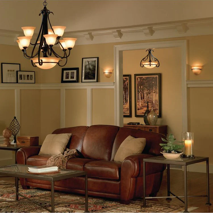 Torino Three-Light Semi-Flush Mount Ceiling Light - Frankwebs
