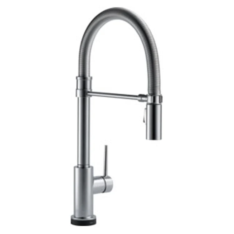 Trinsic Pro Single Handle Pull-Down Spring Spout Kitchen Faucet with Touch2O Technology - Frankwebs