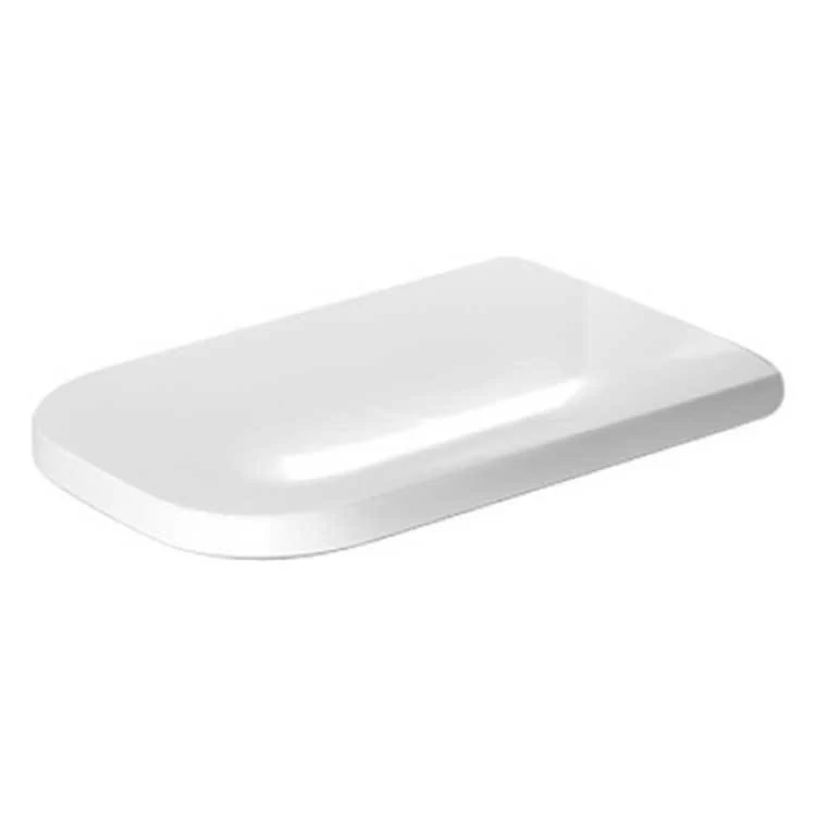 Toilet Seat Happy D.2 Elongated with Slow Closing Cover Plastic White - Frankwebs