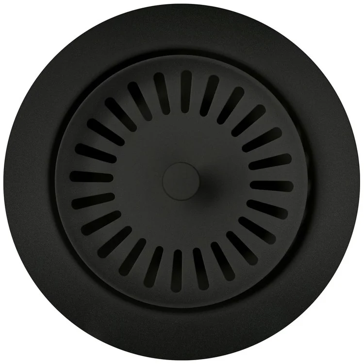 Drain Assembly Basket Strainer Anthracite 4.6L x 4.6W x 2.5H Inch Stainless Steel - Frankwebs