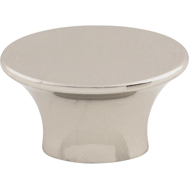 Knob Barrington Edgewater Oval for Decorative Hardware Polished Nickel Zinc Alloy 1-1/2 Inch - Frankwebs