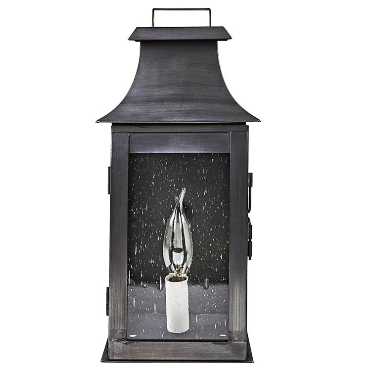 Concord Single-Light Small Outdoor Pagoda Wall Lantern - Frankwebs
