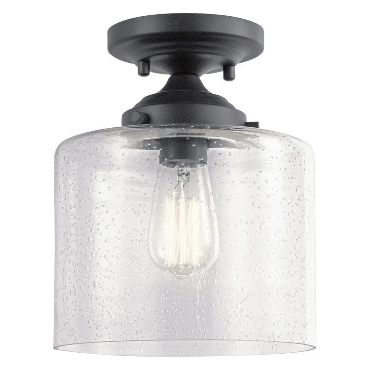 Winslow Single-Light Semi-Flush Mount Ceiling Fixture - Frankwebs