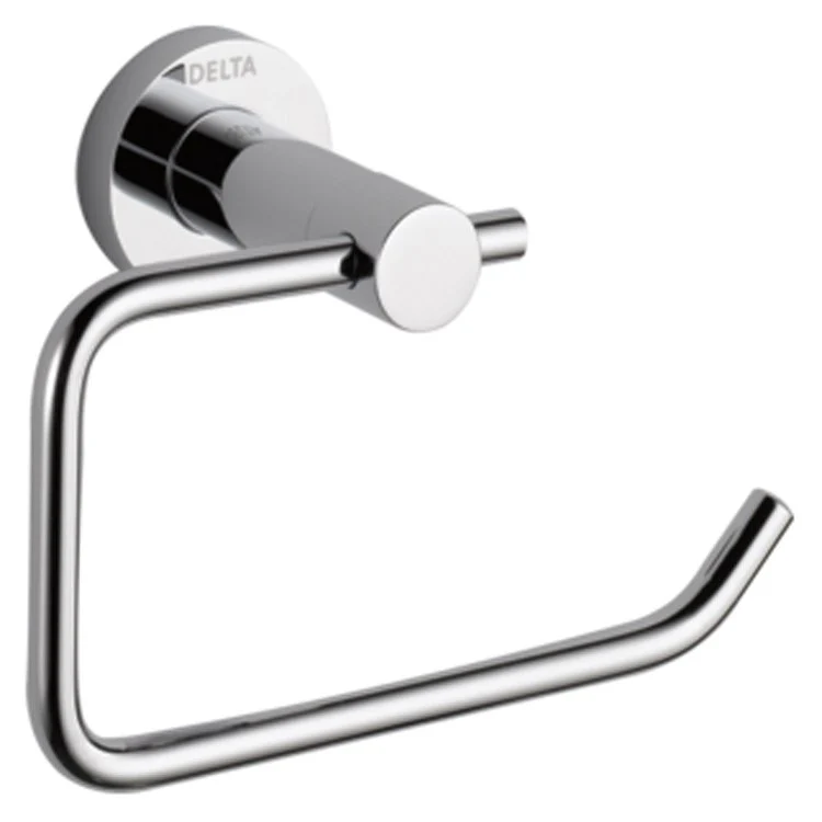 Toilet Paper Holder Lilah Open Chrome Brass 6-1/4 Inch 2-23/32 Inch Wall Mount - Frankwebs