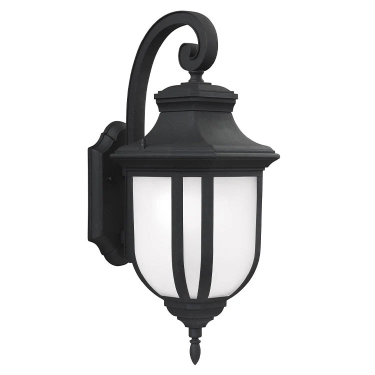 Childress Single-Light LED Large Outdoor Wall Lantern - Frankwebs