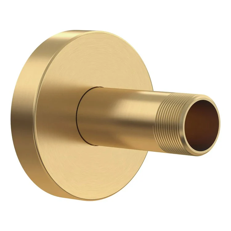 Shower Arm Universal Rain with Escutcheon Brushed Cool Sunrise 3 Inch 1/2 IN NPT Metal Ceiling Mount - Frankwebs