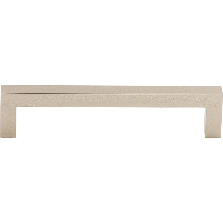 Pull Asbury Square Bar Brushed Satin Nickel Zinc Alloy 5-1/16 Inch 5-7/16x3/8 Inch - Frankwebs
