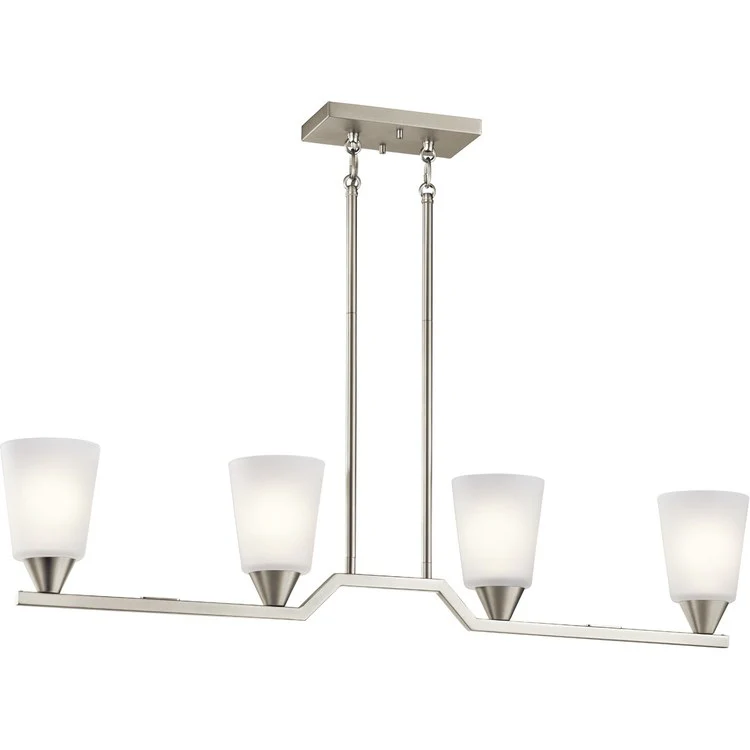Skagos Four-Light Linear Chandelier - Frankwebs