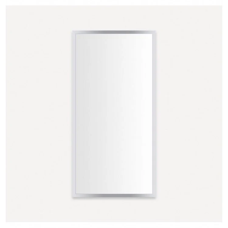 Medicine Cabinet Profiles 20W x 40H x 4D Inch 1 Doors Mirror Polished Nickel Flat Top Left Hand Side Electric - Frankwebs